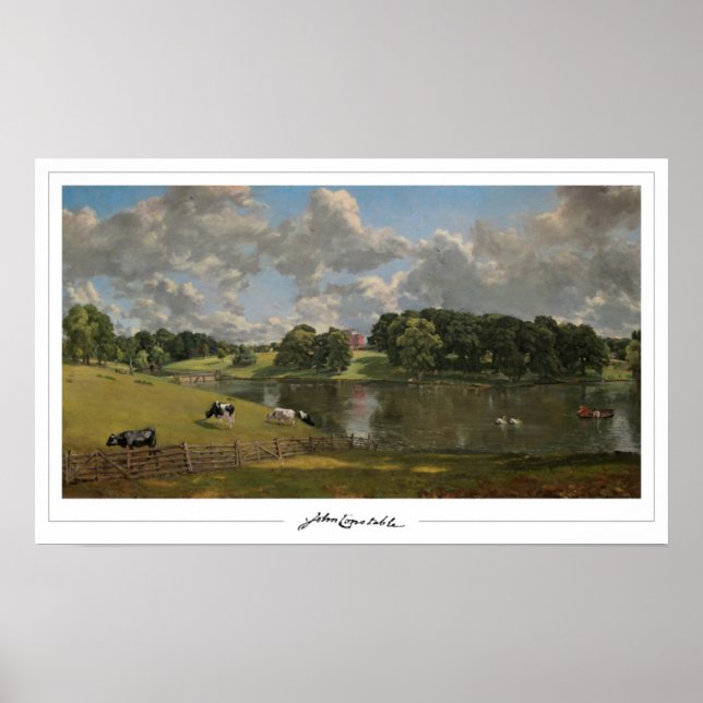 John Constable Zedign Poster d'art #8-2 (Devant)
