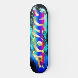 JOHN Customisé Graffiti Skateboard