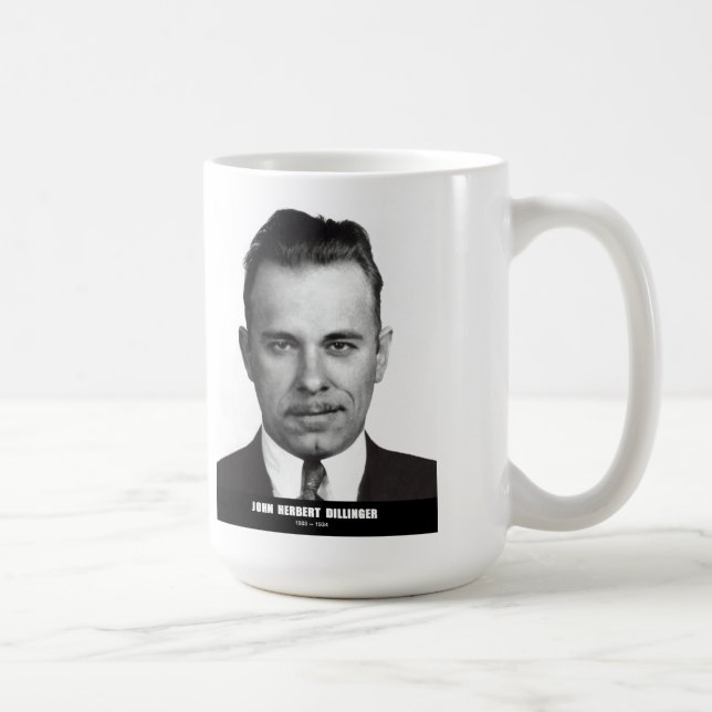 JOHN DILLINGER BEVERAGE MUG (Droite)