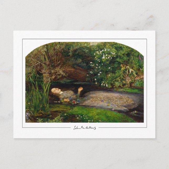 John Everett Millais #14 - Carte postale d'art fin (Devant)