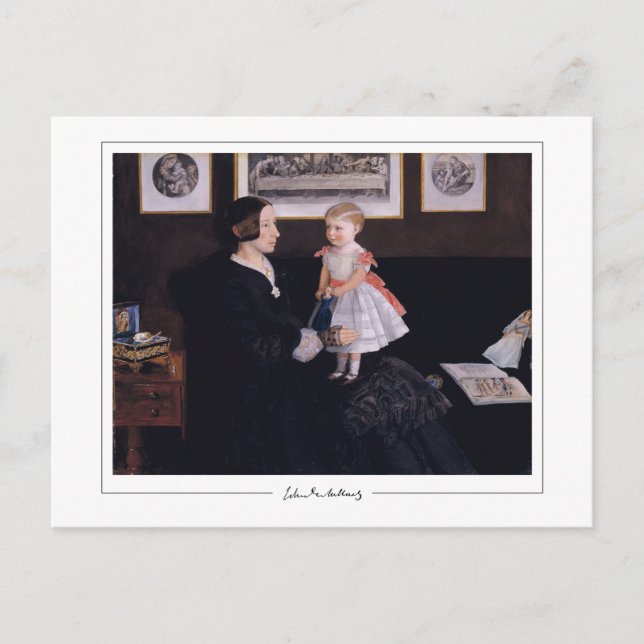 John Everett Millais #19 - Carte postale d'art fin (Devant)