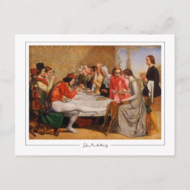 John Everett Millais #4 - Carte postale d'art fin (Devant)
