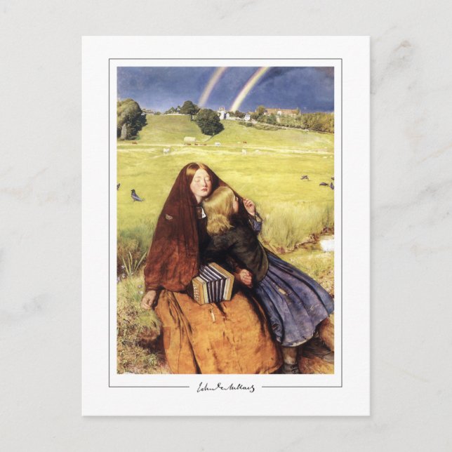 John Everett Millais #61 - Carte postale d'art fin (Devant)