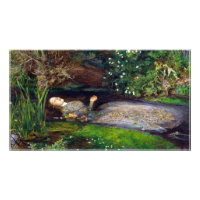 John Everett Millais Poster Ophelia