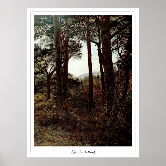 John Everett Millais Zedign affiche d'art #286 (Devant)