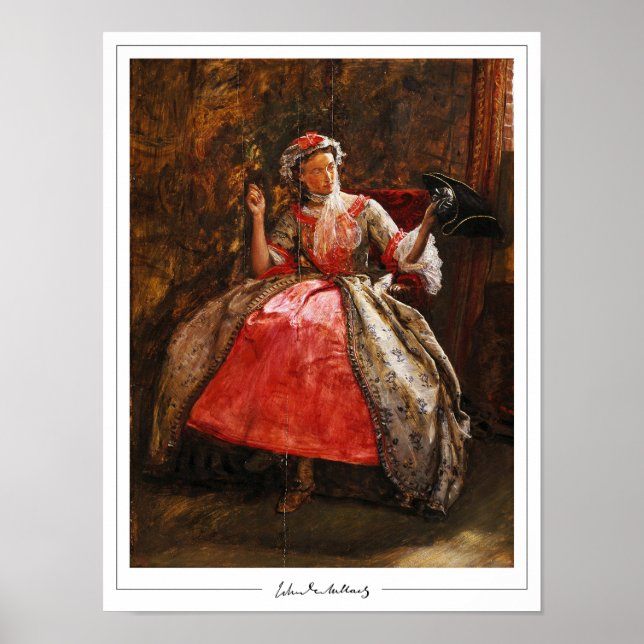 John Everett Millais Zedign affiche d'art #294 (Devant)