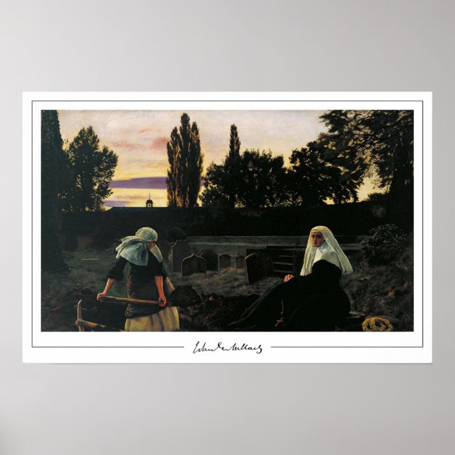 John Everett Millais Zedign Art Poster #11 (Devant)
