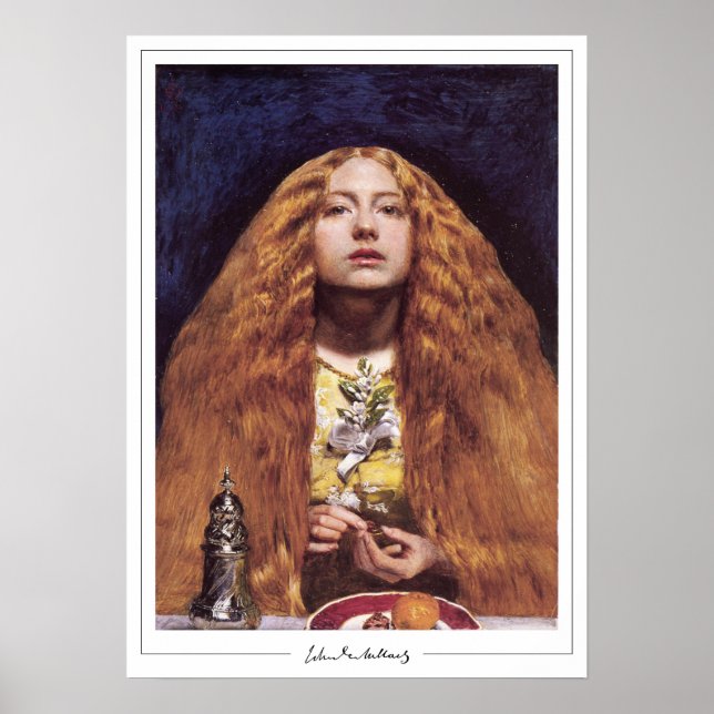 John Everett Millais Zedign Art Poster #241 (Devant)