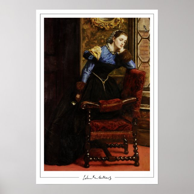 John Everett Millais Zedign Art Poster #98 (Devant)