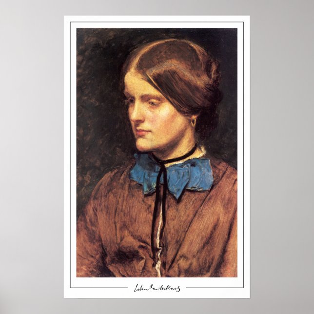 John Everett Millais Zedign Poster d'art #121 (Devant)