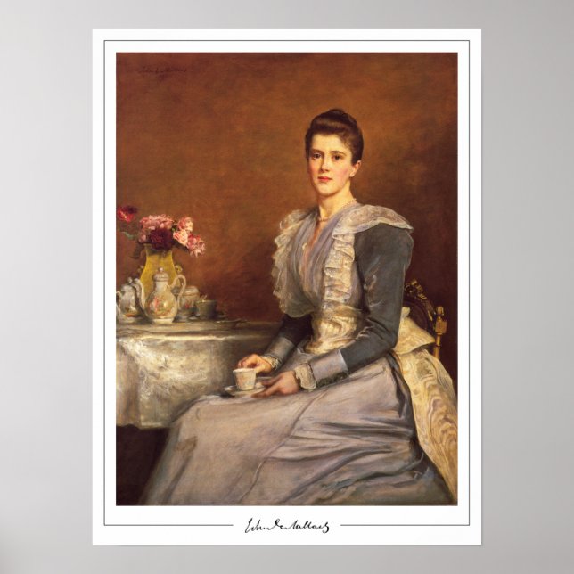 John Everett Millais Zedign Poster d'art #295 (Devant)