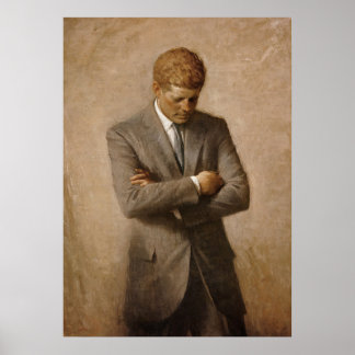 John F. Kennedy Tableau de portrait présidentiel