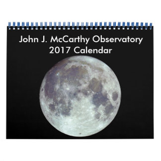 John J. Observatoire McCarthy 2017 Calendrier