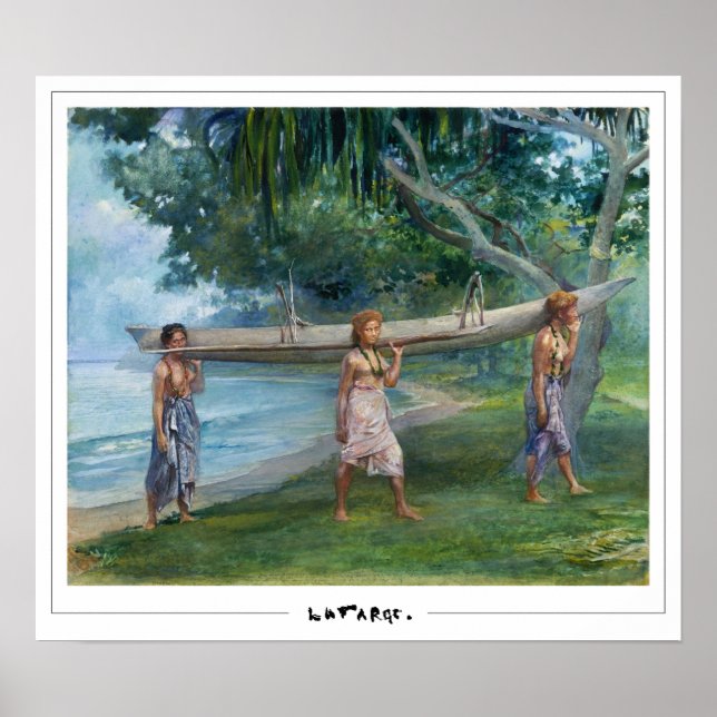 John La Farge Zedign Affiche d'art #10 (Devant)
