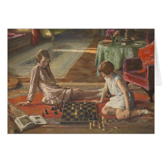 John Lavery : Les joueurs d'échecs