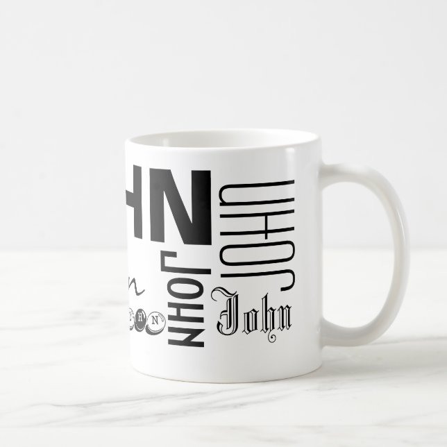 JOHN - personnalisez la tasse (Droite)