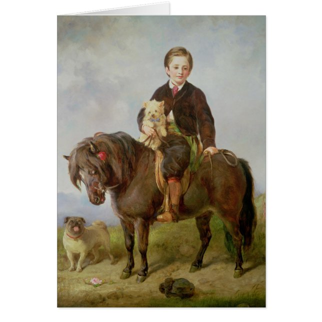 John Samuel Bradford en tant que garçon (Devant)