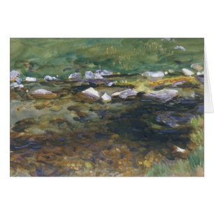 John Singer Sargent - Brook and Meadow
