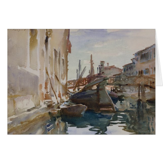 John Singer Sargent - Giudecca (Devant horizontal)