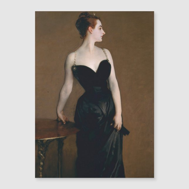 John Singer Sargent Madame X Classic Portrait (Devant)