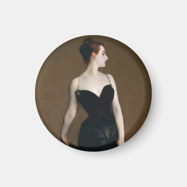 John Singer Sargent Madame X Magnet (Devant)