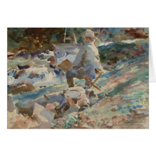 John Singer Sargent - Un artiste à son Easel