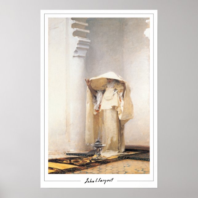 John Singer Sargent Zedign Affiche d'art #367 (Devant)