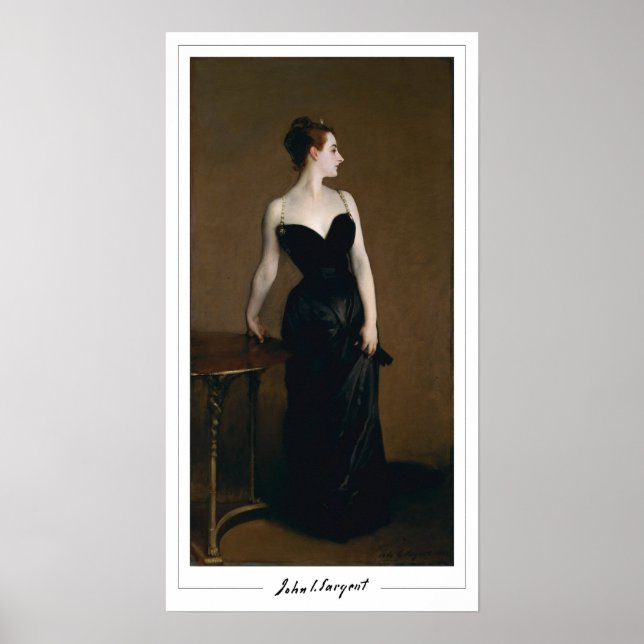John Singer Sargent Zedign affiche d'art #62-2 (Devant)