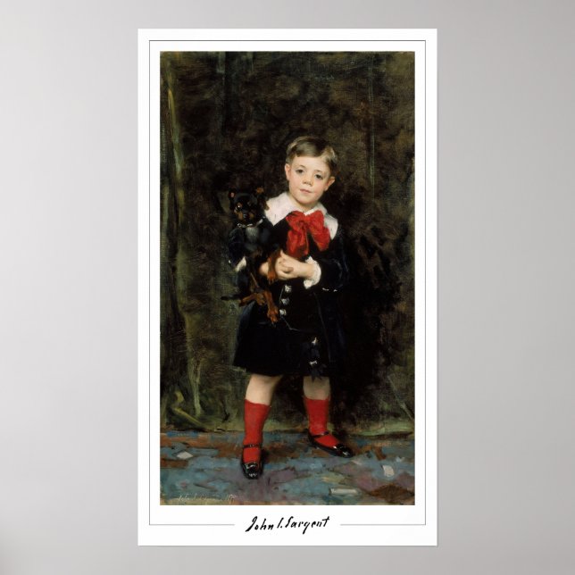 John Singer Sargent Zedign Art Poster #14 (Devant)