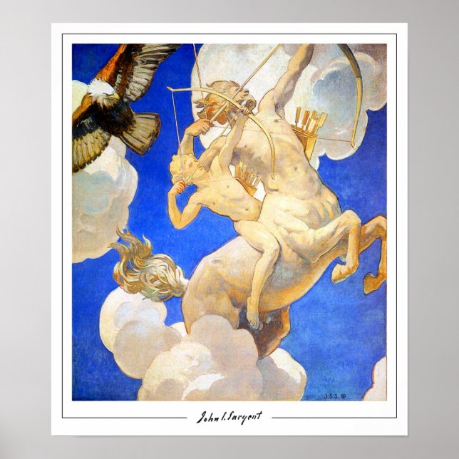 John Singer Sargent Zedign Art Poster #310 (Devant)