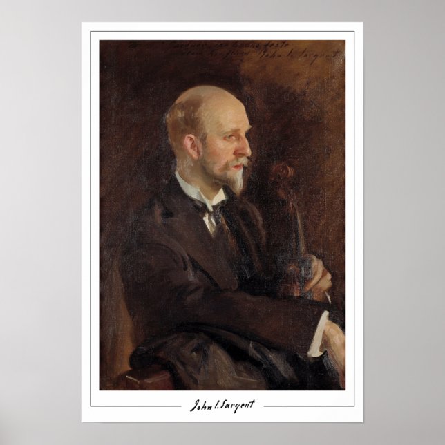 John Singer Sargent Zedign Poster d'art #137-2 (Devant)