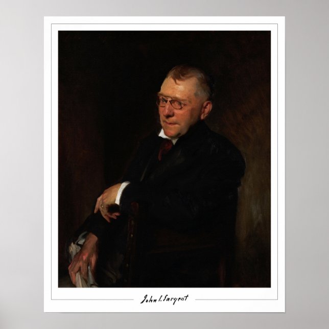 John Singer Sargent Zedign Poster d'art #19 (Devant)
