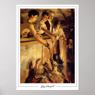 John Singer Sargent Zedign Poster d'art #215-2