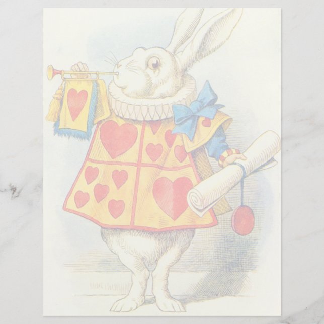 John Tenniel | Le lapin blanc (Devant)