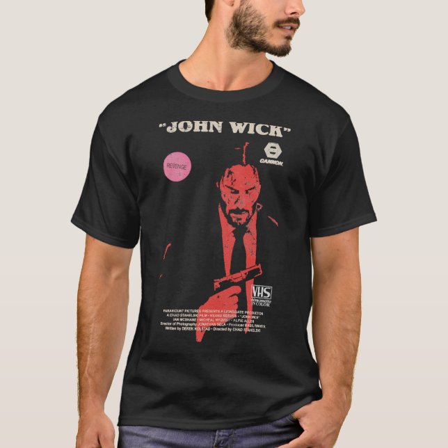 John Wick VHS Essential T-Shirt (Devant)