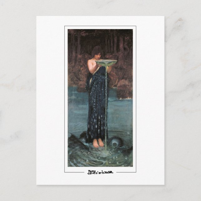 John William Waterhouse #102 - Carte postale d'art (Devant)