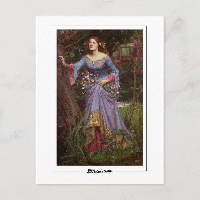 John William Waterhouse #10 - Carte postale Art (Devant)