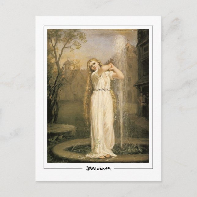John William Waterhouse #11 - Carte postale d'art  (Devant)