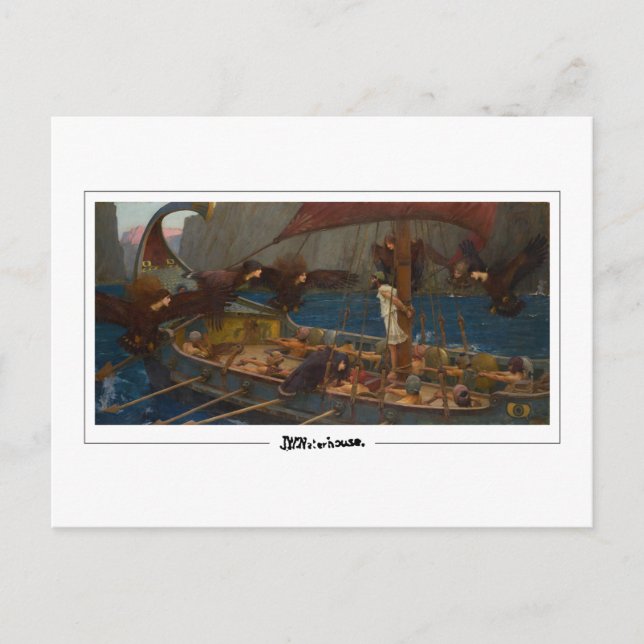 John William Waterhouse #6 - Carte postale d'art (Devant)