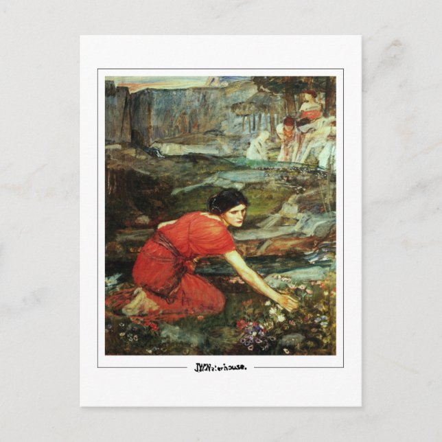 John William Waterhouse #7 - Carte postale d'art f (Devant)