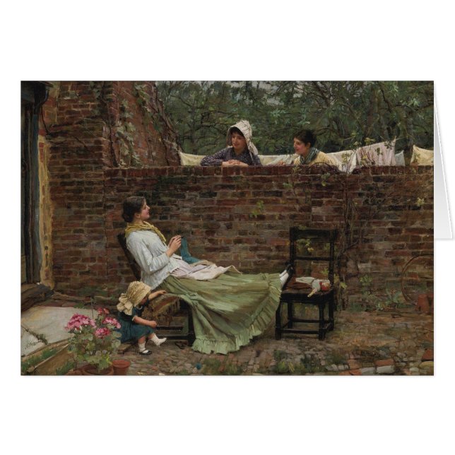 John William Waterhouse - Bons voisins (Devant horizontal)