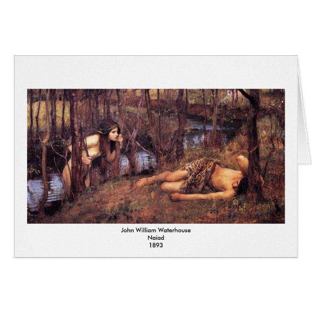 John William Waterhouse - naïade (Devant Horizontal)