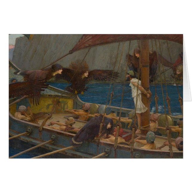 John William Waterhouse - Ulysses et Sirens (Devant horizontal)
