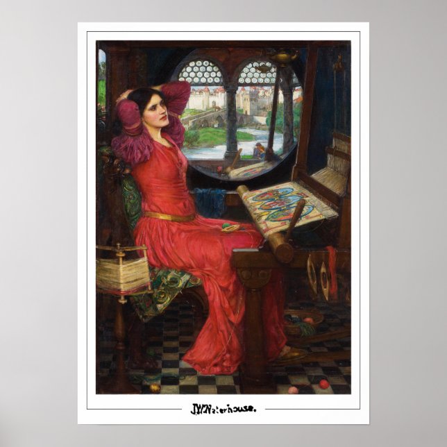 John William Waterhouse Zedign Affiche d'art #14 (Devant)