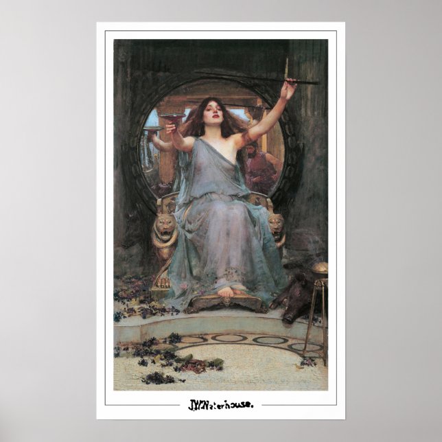 John William Waterhouse Zedign Poster d'art #21 (Devant)