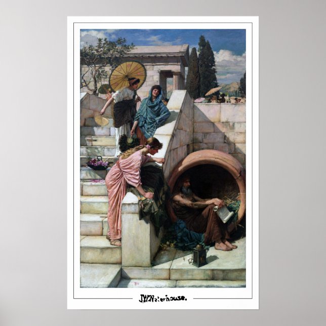John William Waterhouse Zedign Poster d'art #69 (Devant)