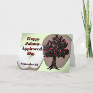 Johnny Appleseed jour carte 26 septembre