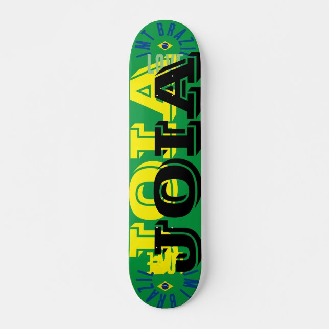 JOIA  BRÉSIL Planche de Skateboard 7 3/4" (Devant)