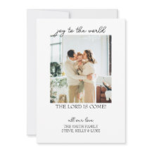 Joie à la carte de Noël mondiale