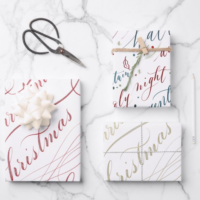 Joie à l'ensemble de feuilles plats en papier d'en (Recto)